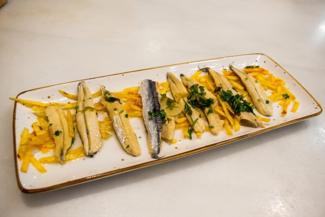 Boquerones en vinagre