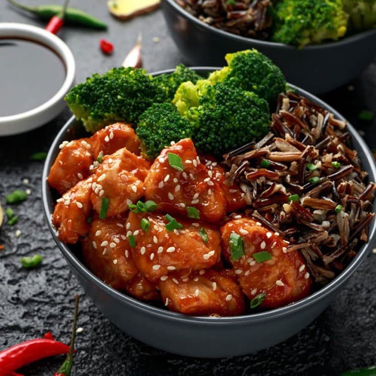 Teriyaki de pollo