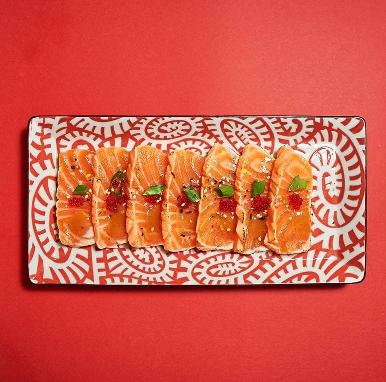 Tataki de salmón