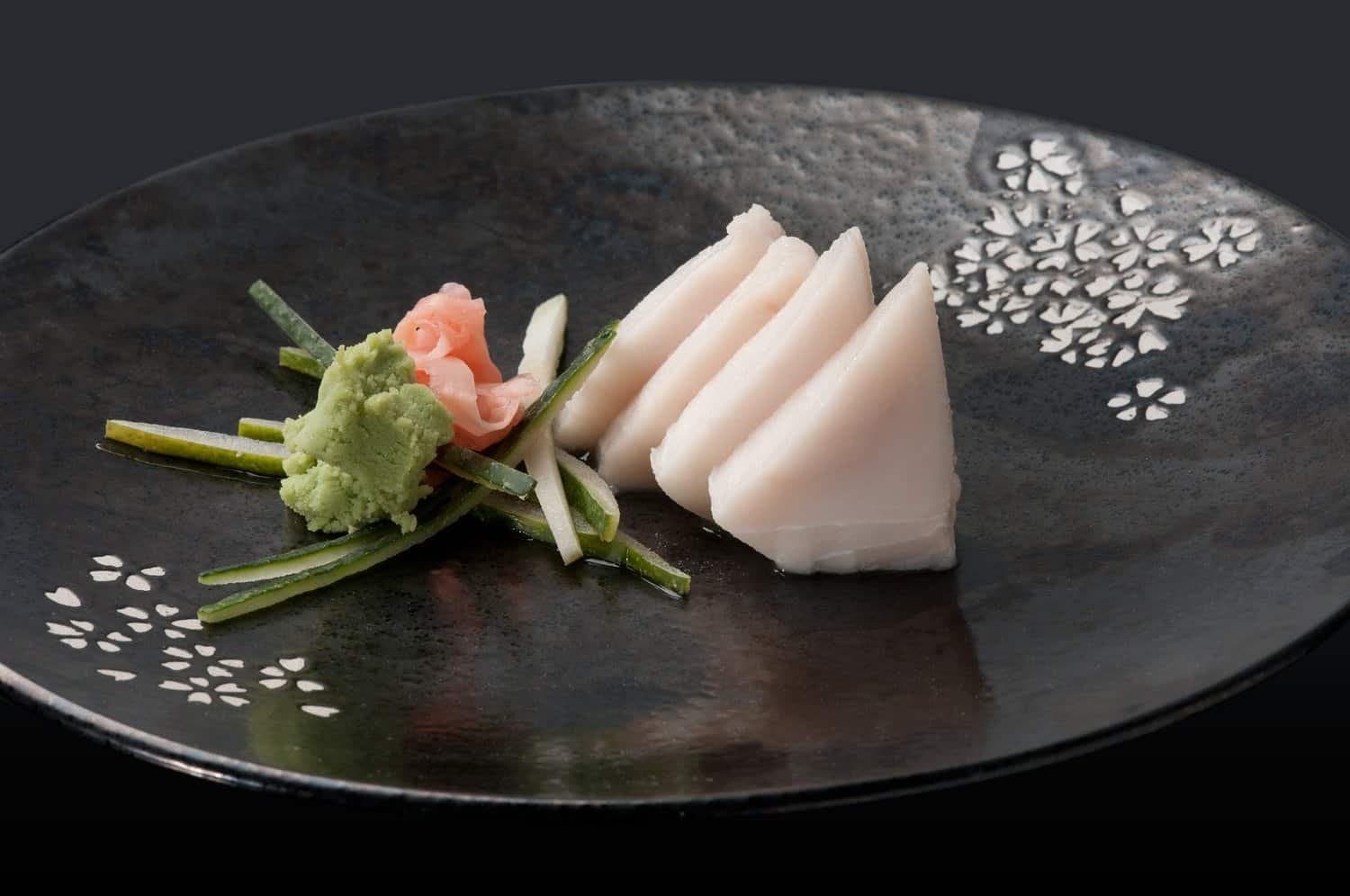 Sashimi de pez mantequilla