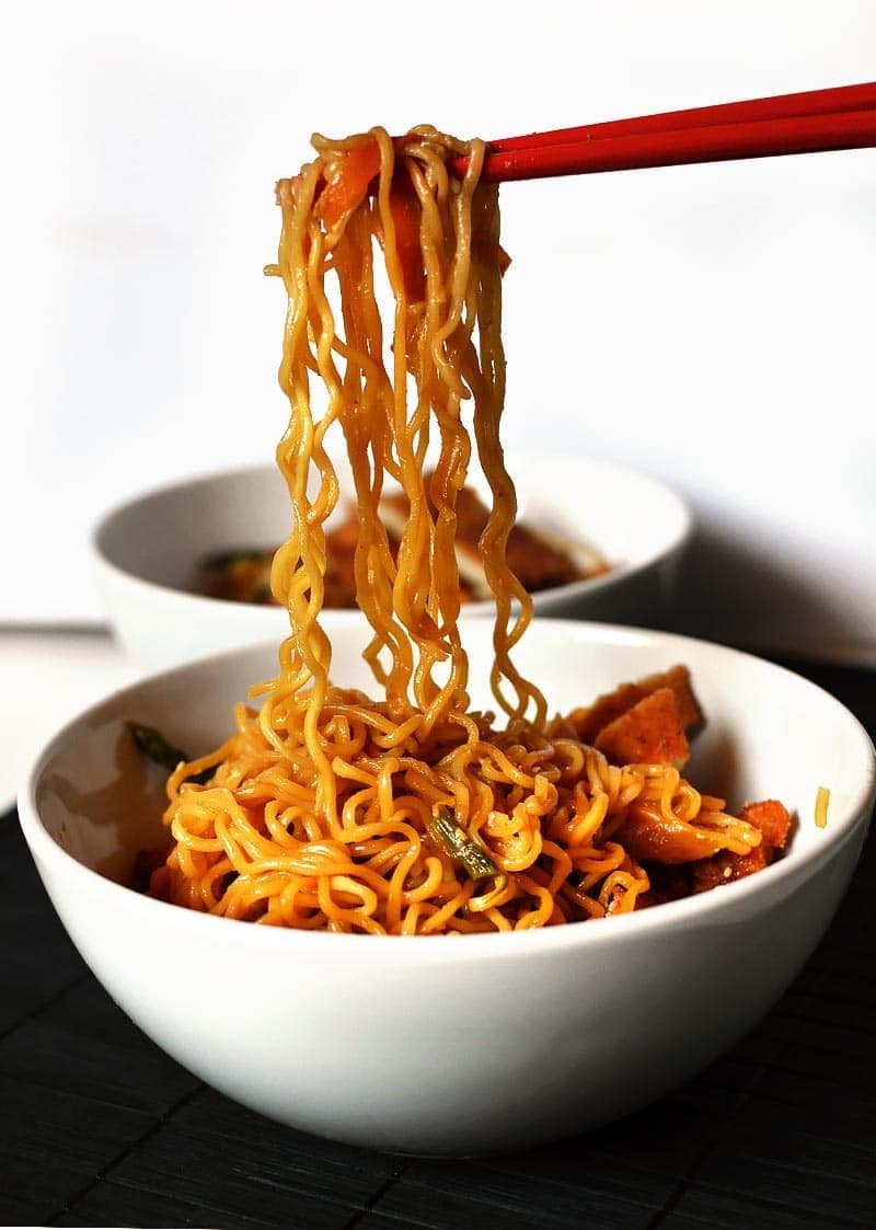 Yakisoba salteado de verduras