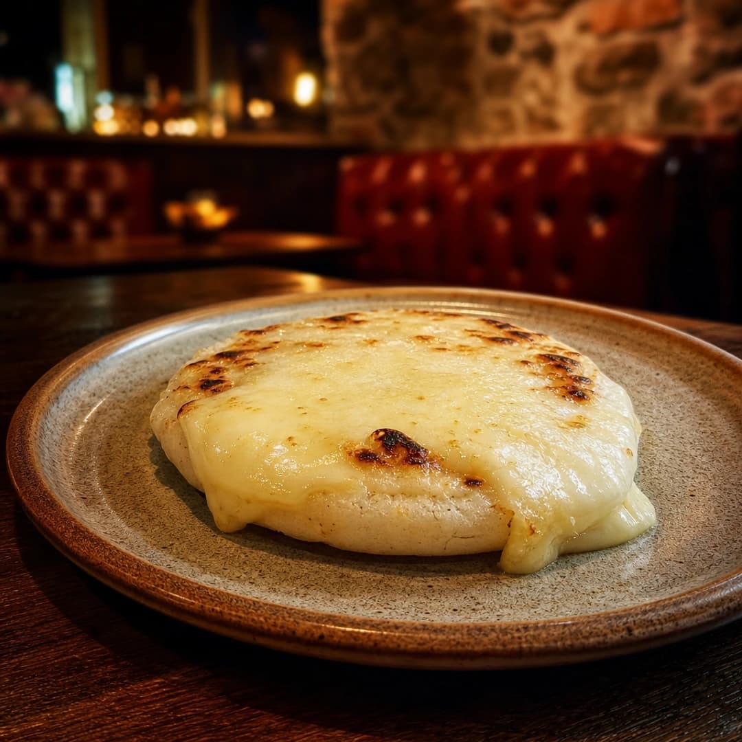 Arepa con queso