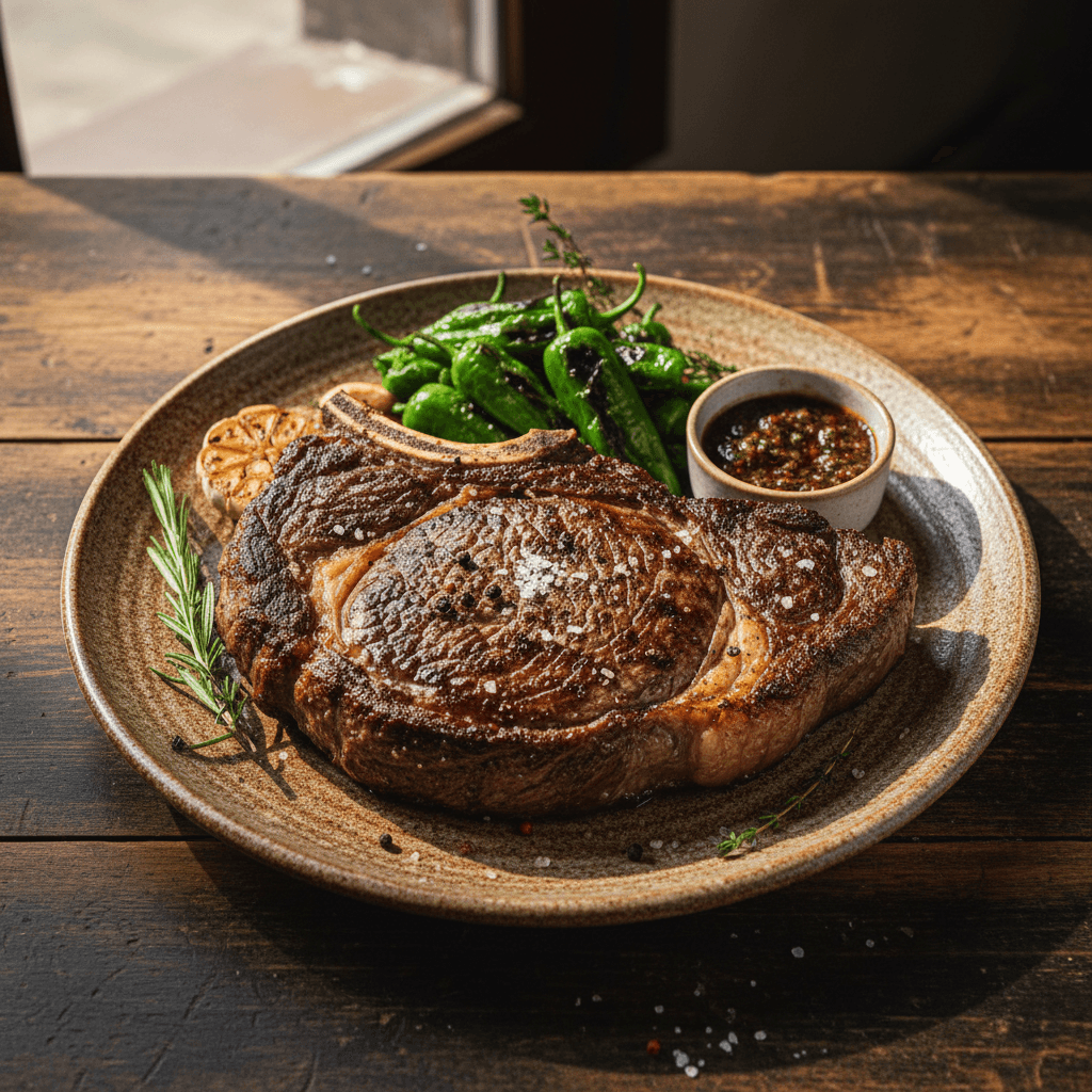 Chuletón de vaca vieja madurada