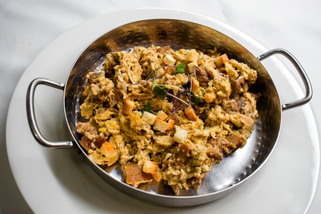 Boletus con foie