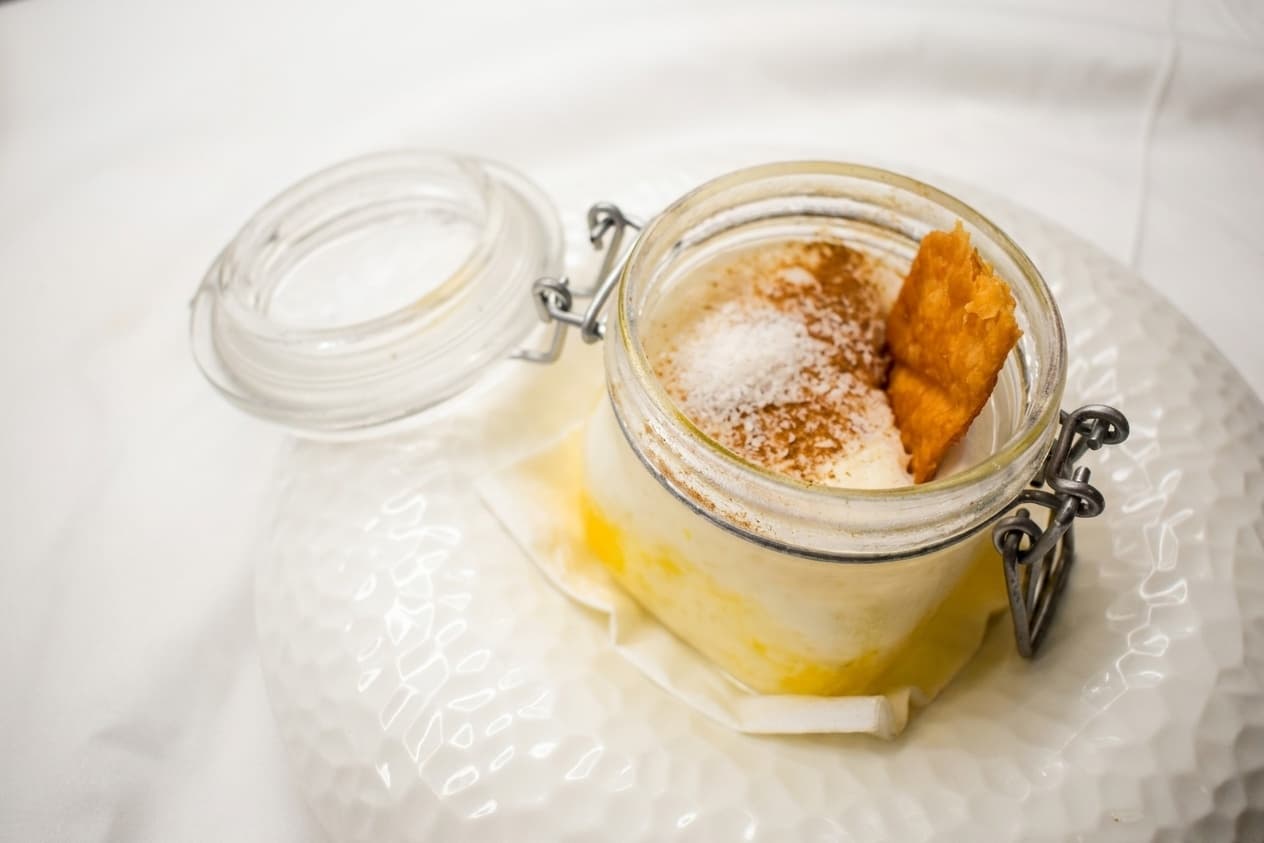 Arroz con Leche de Coco y Mango