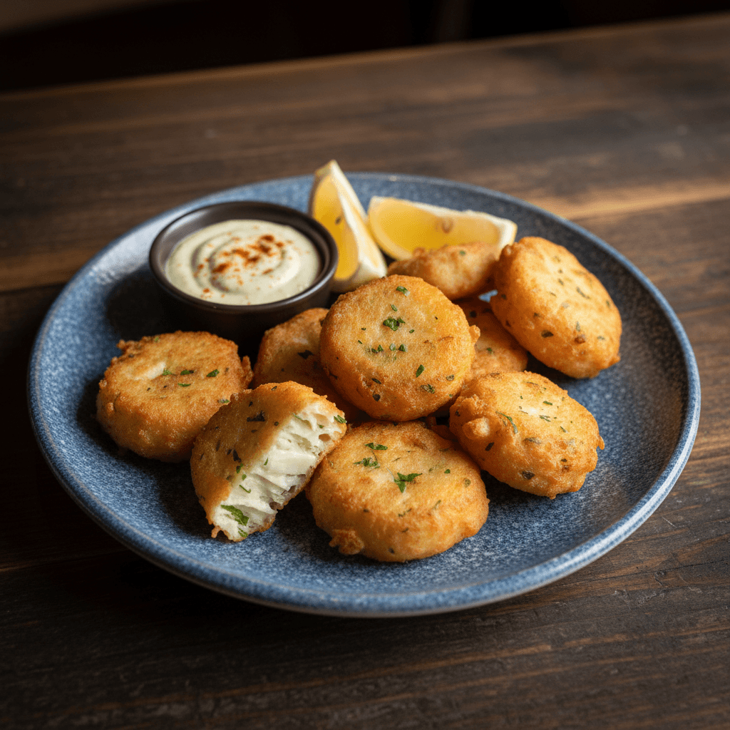 Buñuelos de bacalao